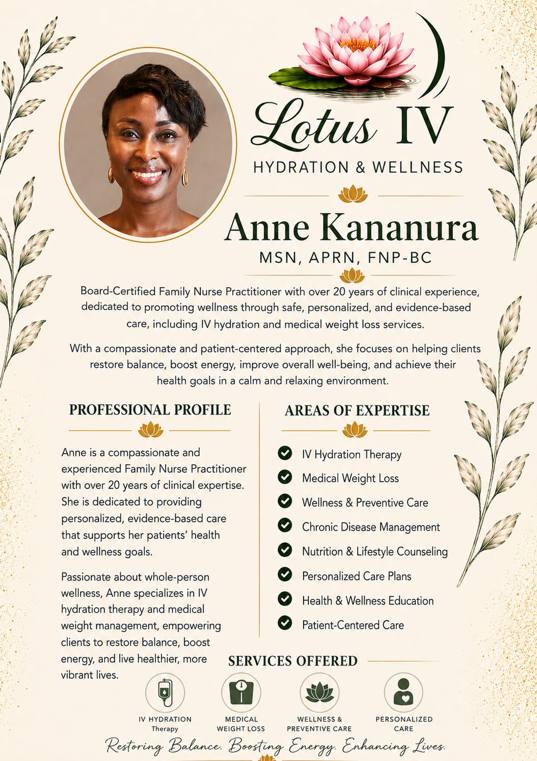 Anne Kananura - MSN, APRN, FNP-BC